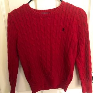 Cable-knit Cotton Sweater